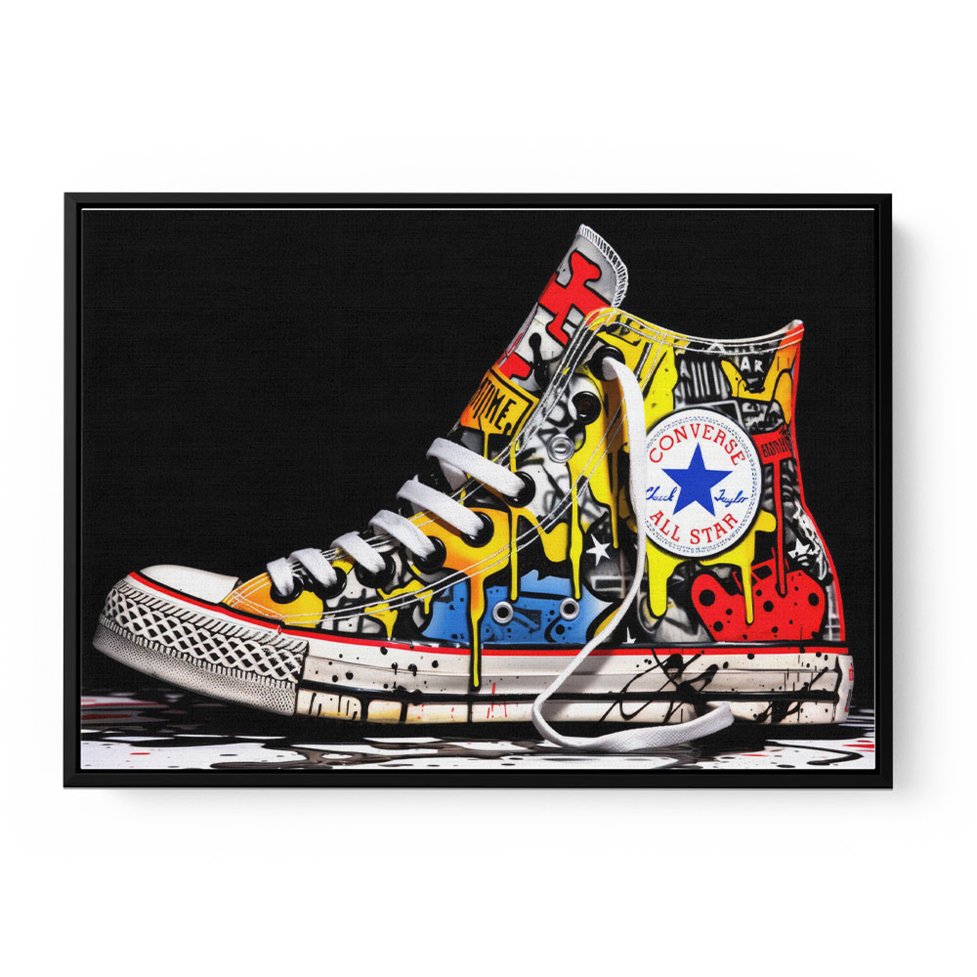 Converse Classic Graffiti Wall Art